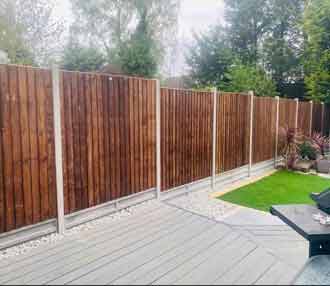 garden services: garden fence installations