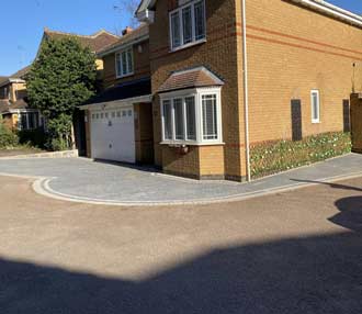 completed paving job in northampton