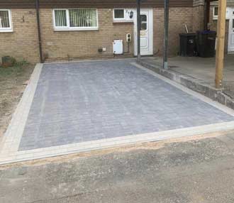 block paving job