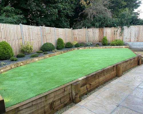 after the project - garden services by DH & SONS Ltd